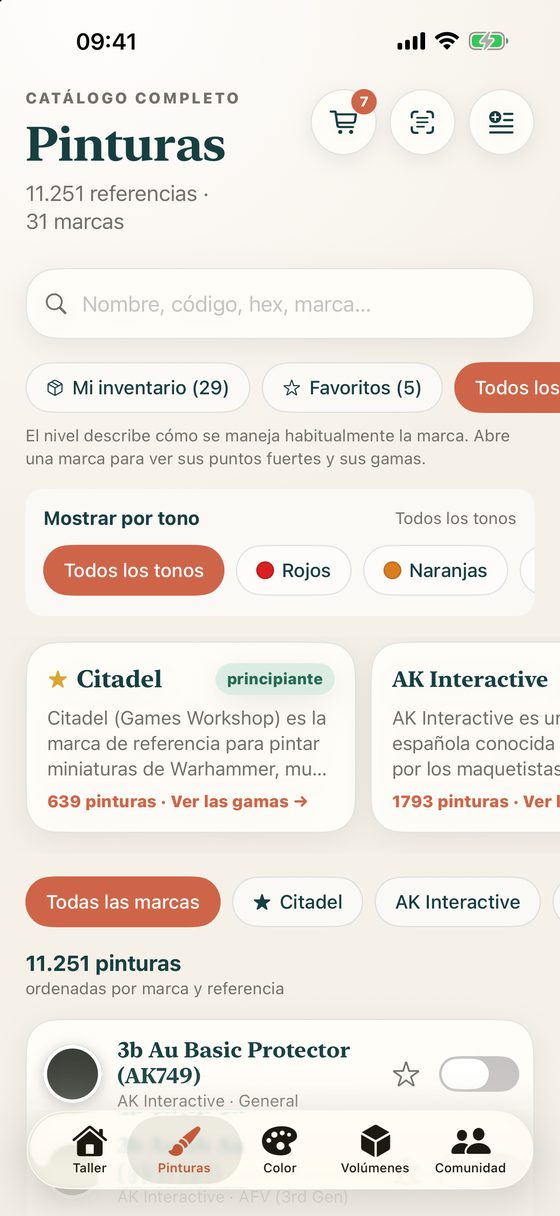 Captura de pantalla: Tus botes, por fin ordenados