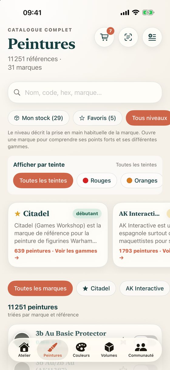 Capture d’écran : Tes pots, enfin rangés